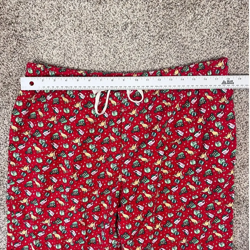 Vineyard Vines Mens L Preppy Coastal Old Money Christmas Dog Whale Pajama Pants